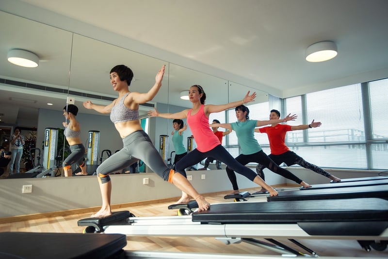 Pilates class